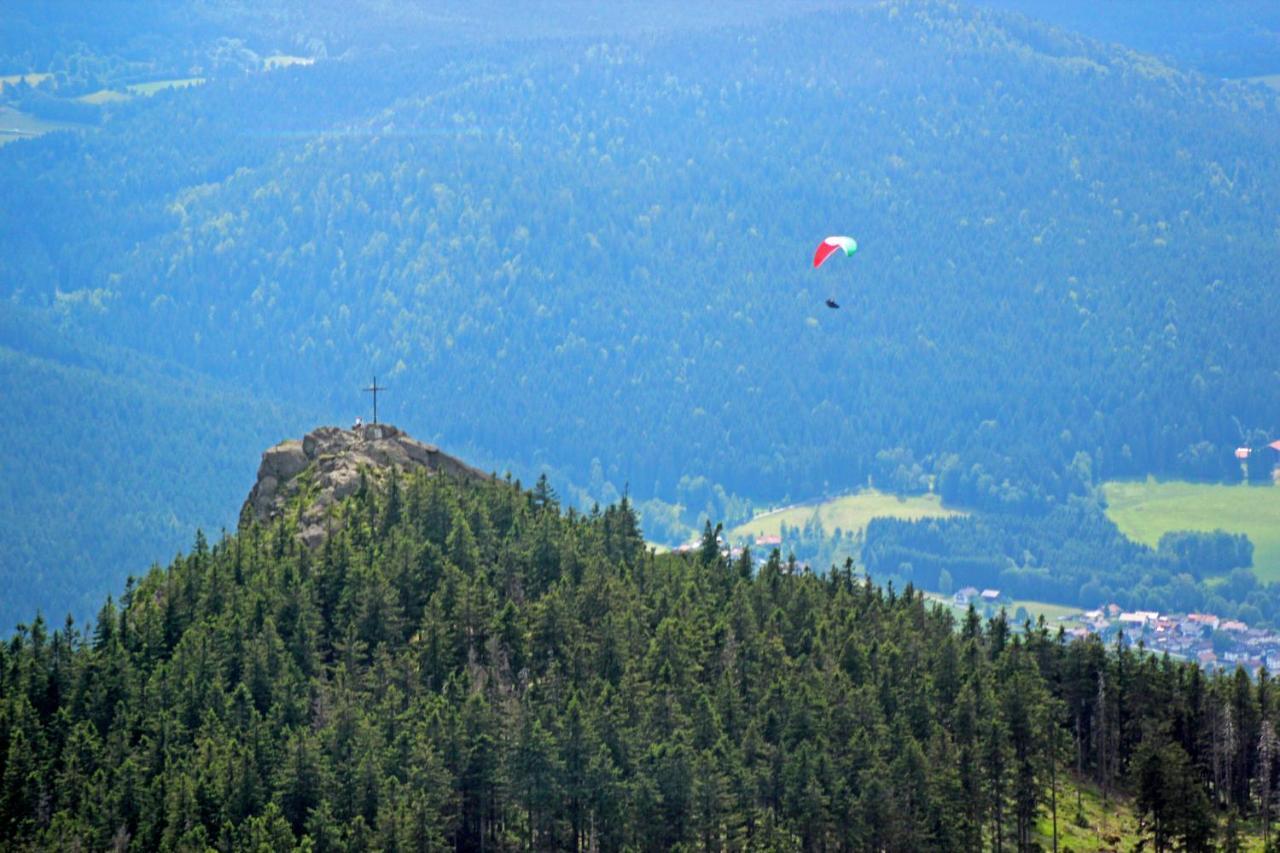 Pension Reindlhoeh Lohberg Bagian luar foto
